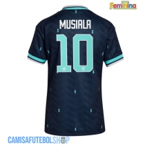 Camisa de time de futebol Alemanha Jamal Musiala #10 Replicas 2º Equipamento Feminina Mundo 2026 Manga Curta